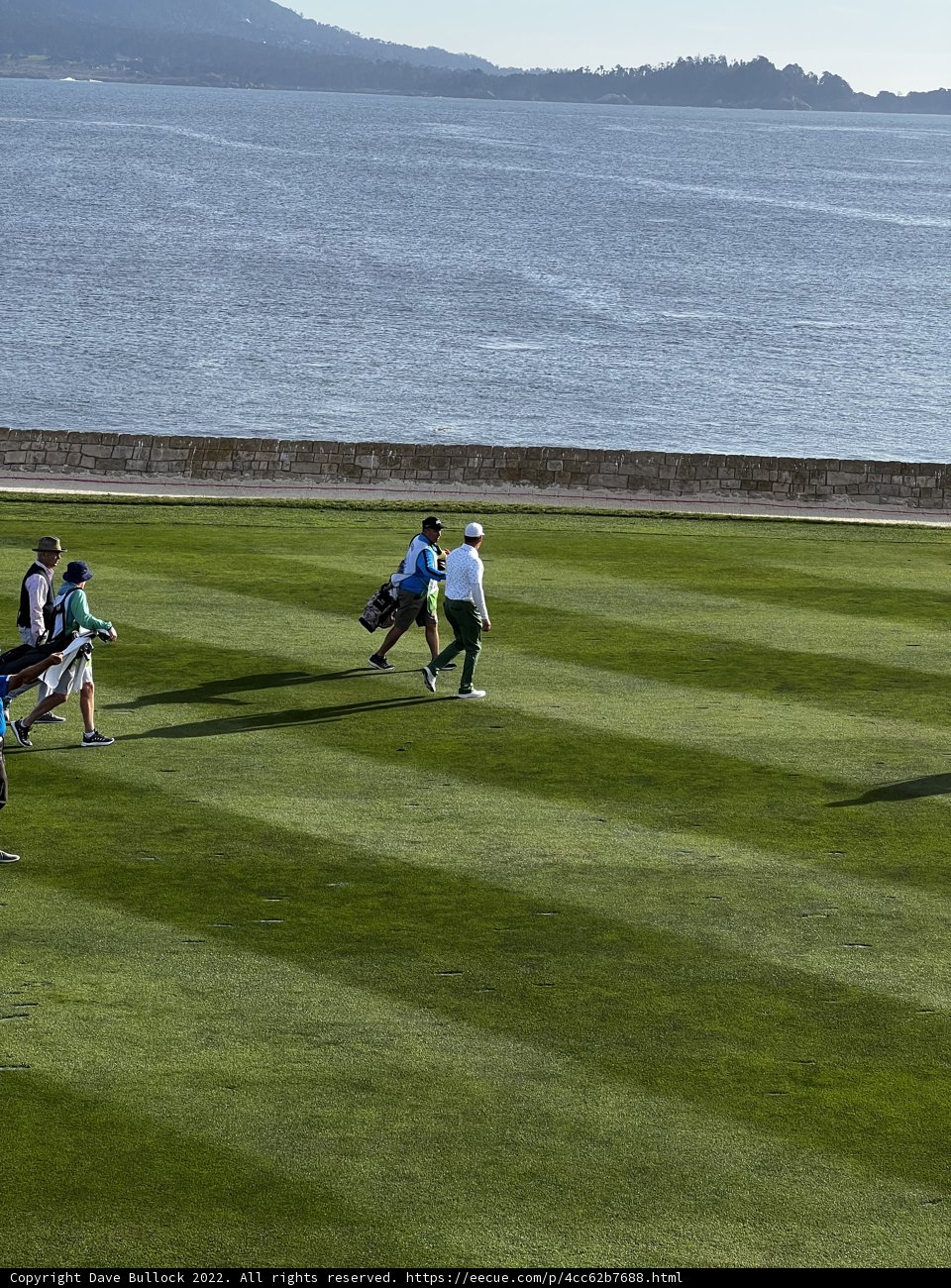 Walking by the Ocean at Pebble Beach