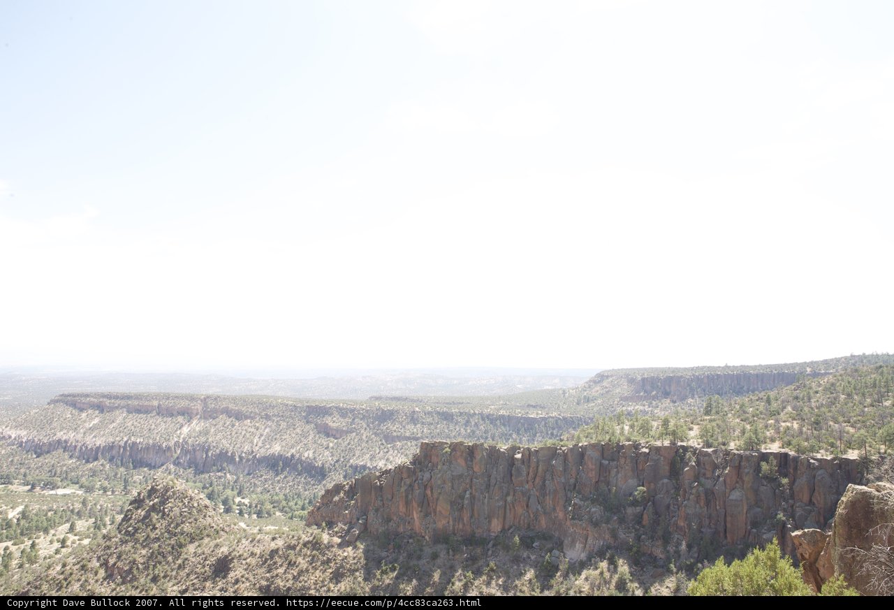 Canyon View from Cliff Top