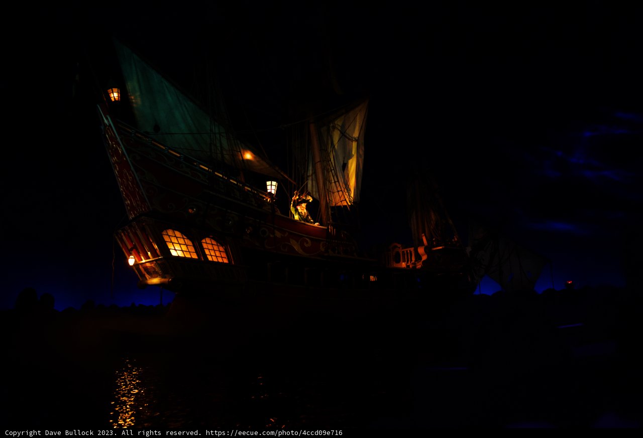 Enchanting Pirate Ship Illumination