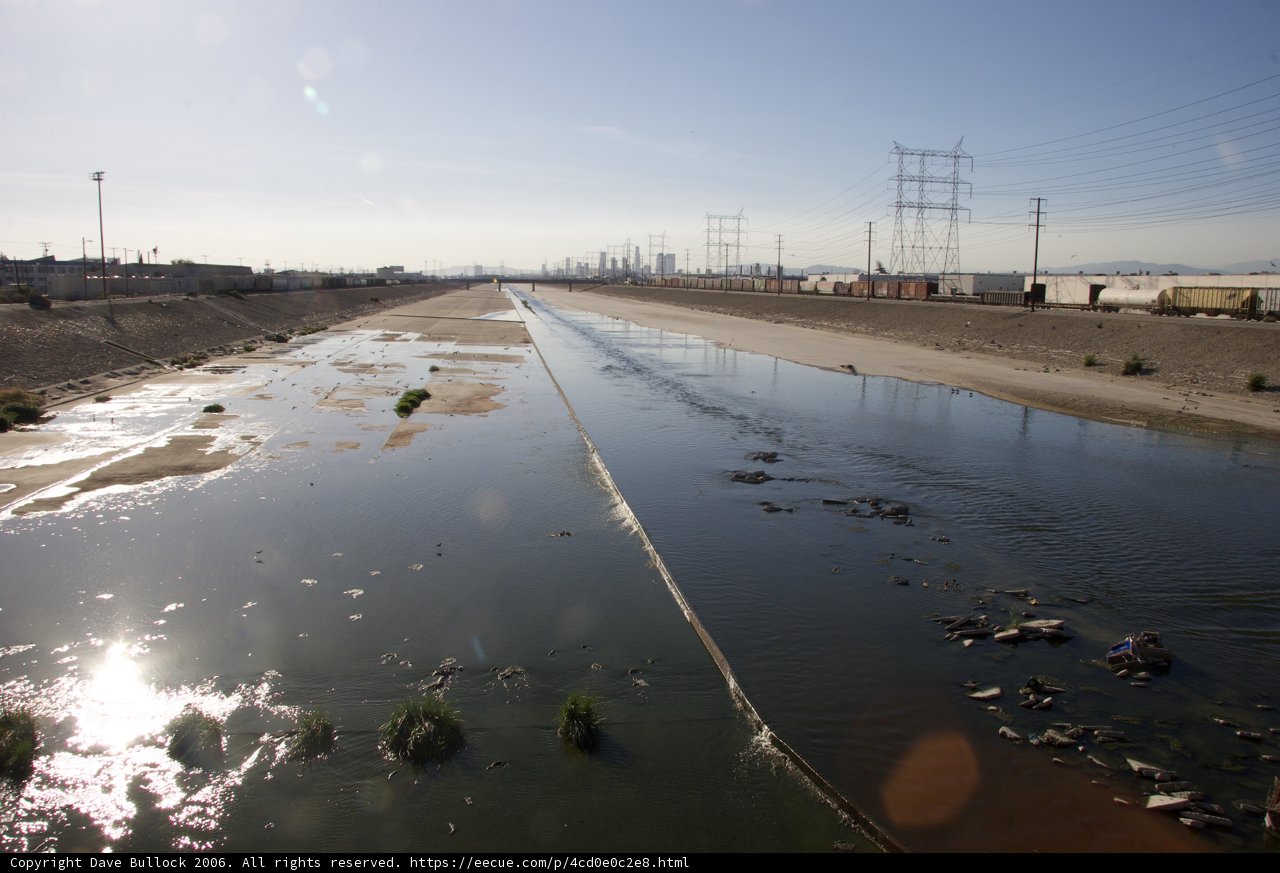 River Flowing Through the Heart of the City