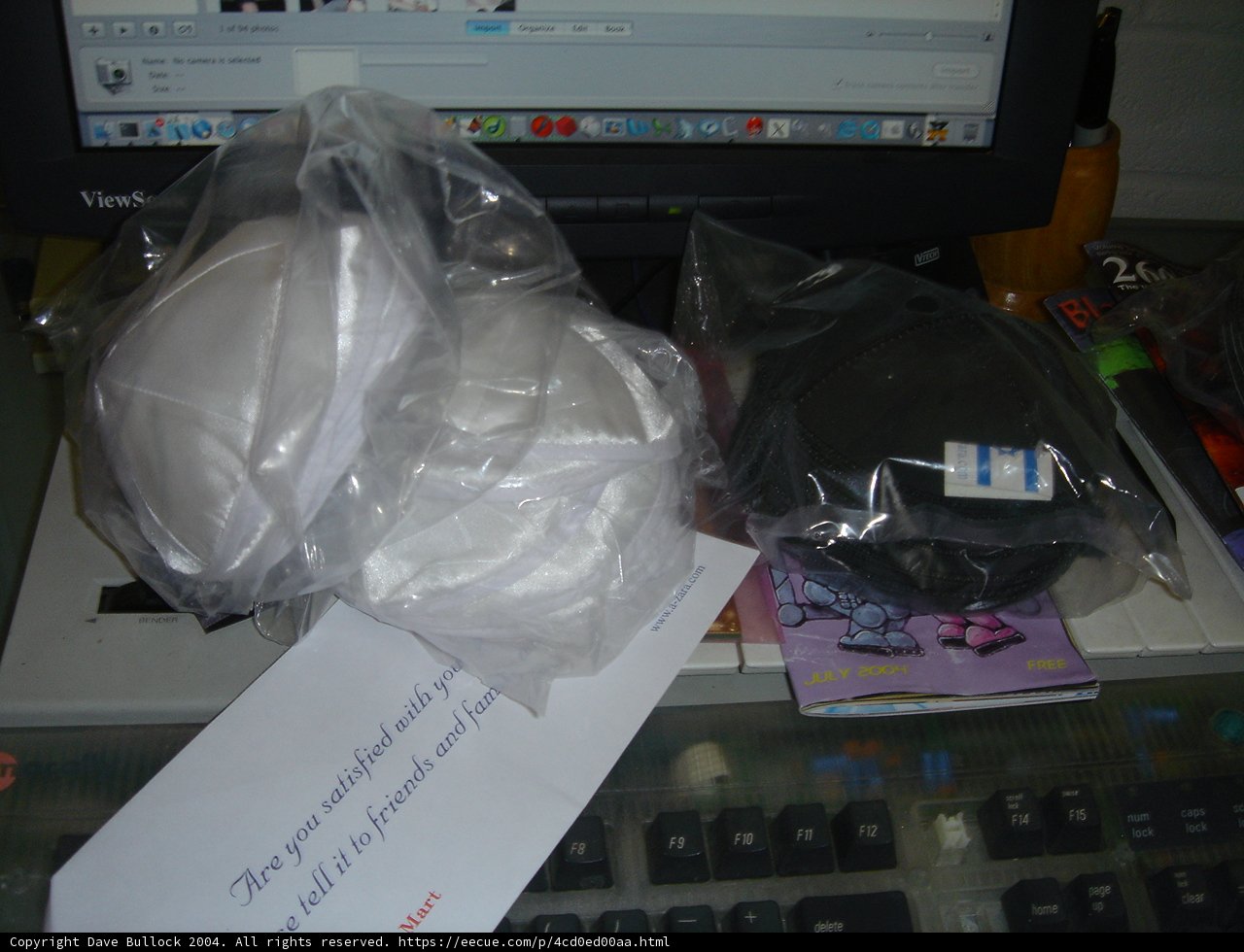 Computer Peripherals on Desk