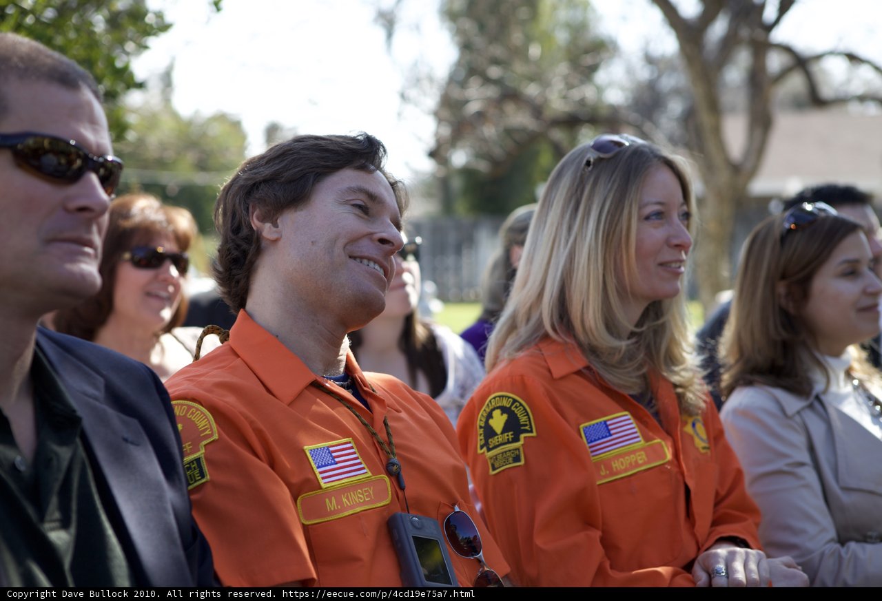 Orange-clad Officers