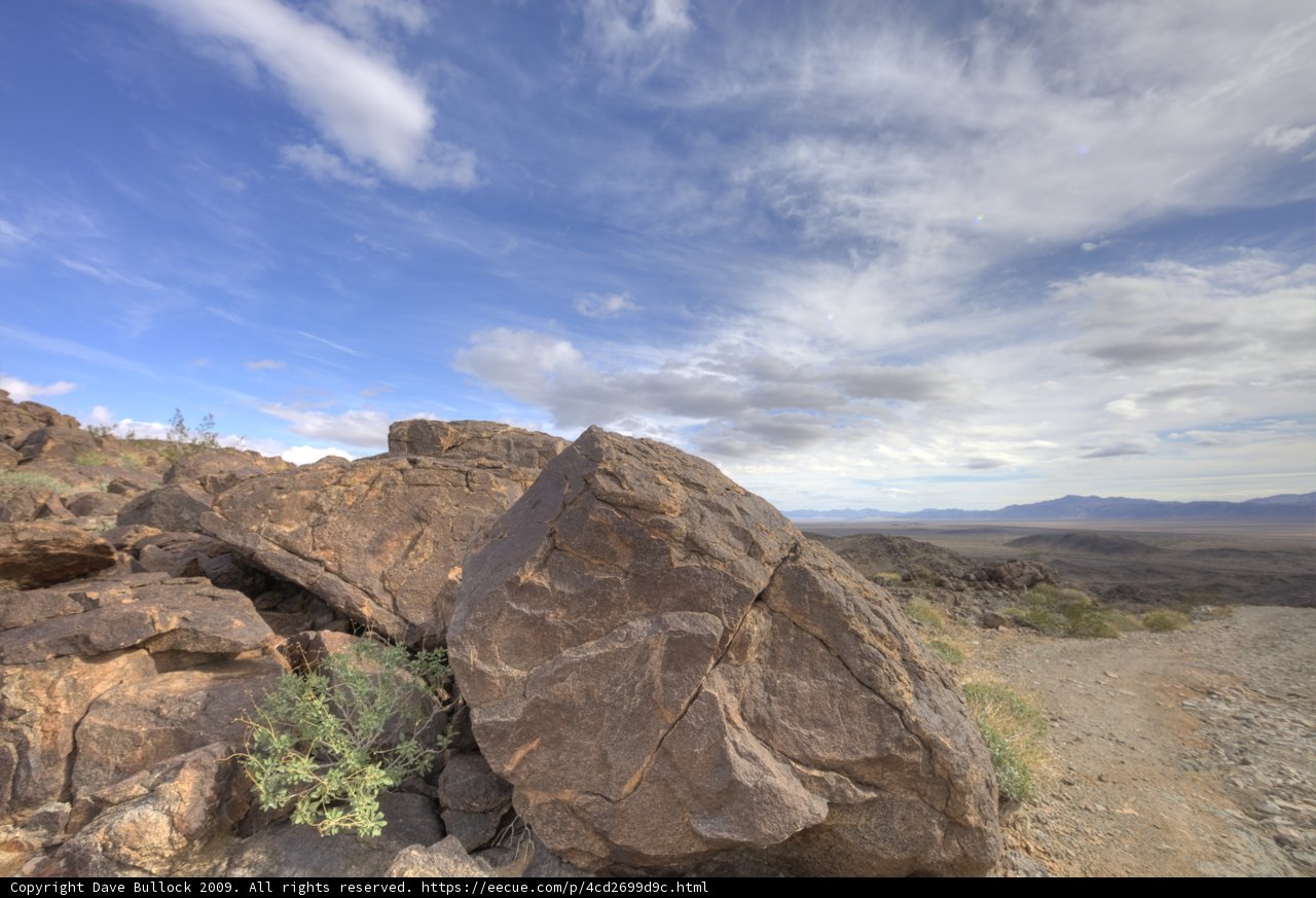 Desert Vista from Rocky Terrain