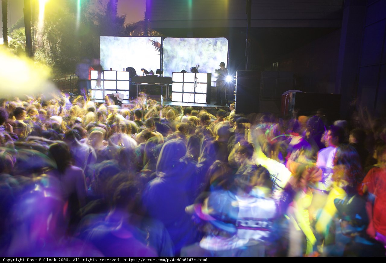 New Year's Eve Partygoers Dance the Night Away