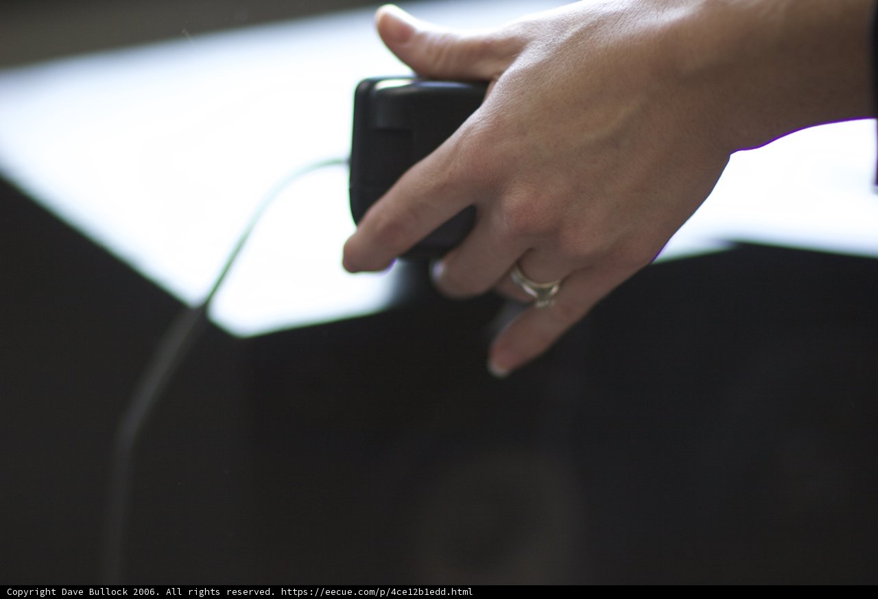 Remote Control in Hand