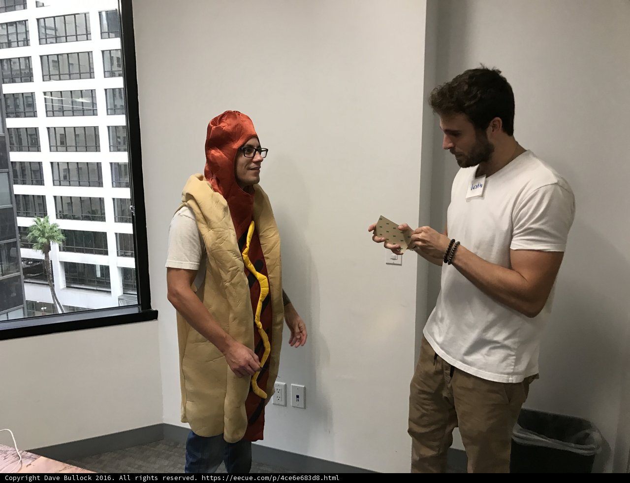 Hot Doggin' around with Kevin and Justin