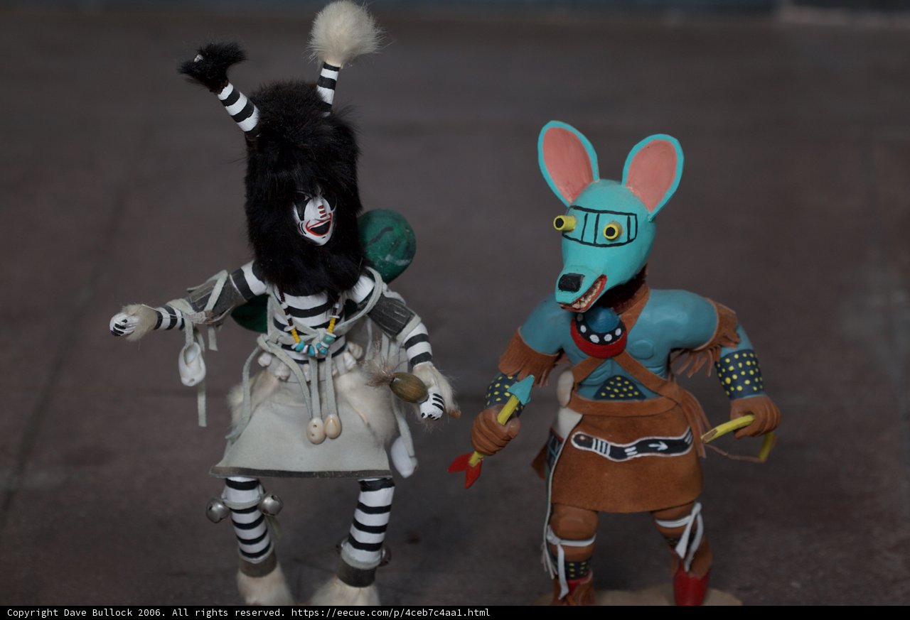 Native American toy figurines