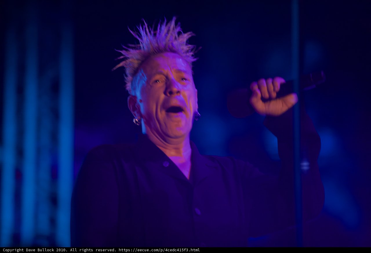 Mohawked Man with Microphone
