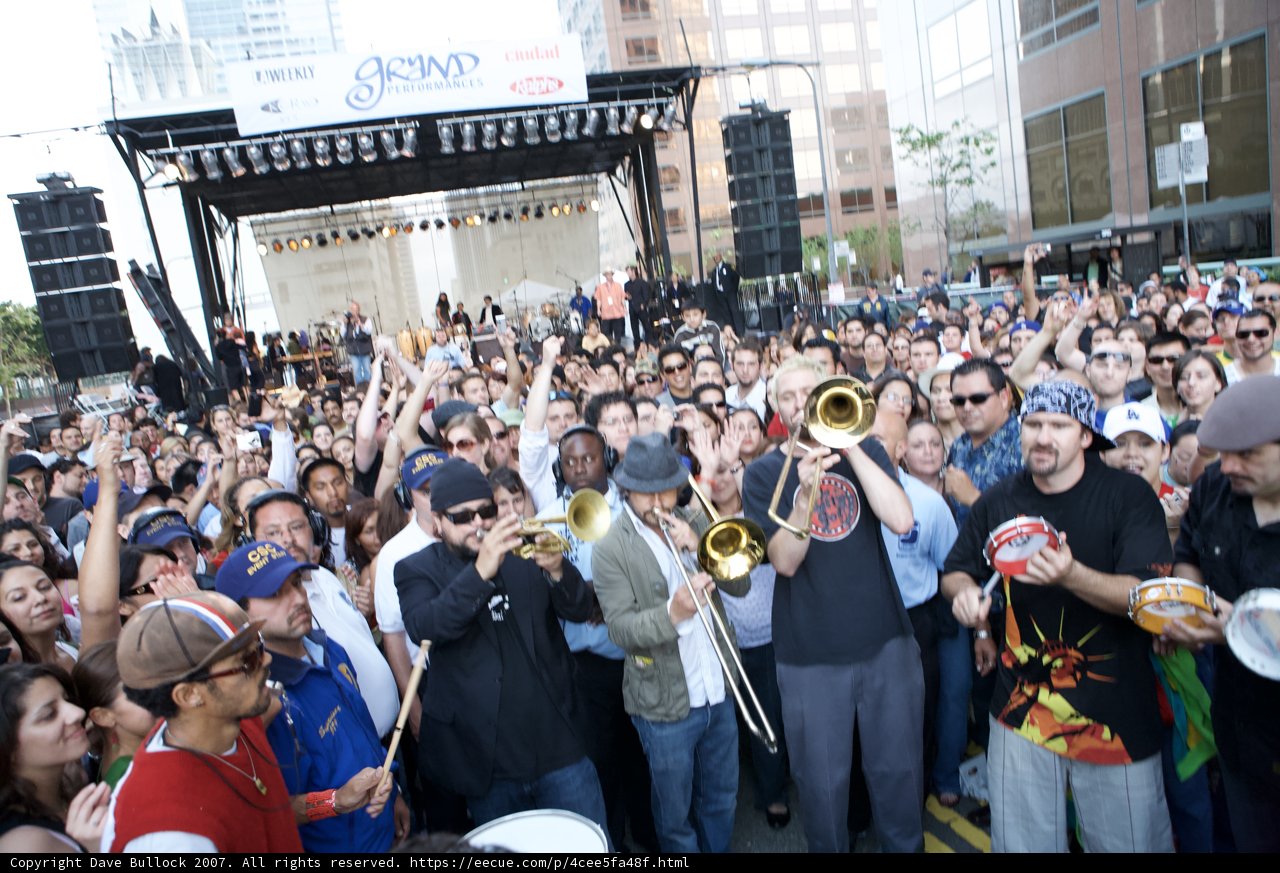 Brass Band Takes the Stage: A Wild Crowd for Ozomatli in 2007