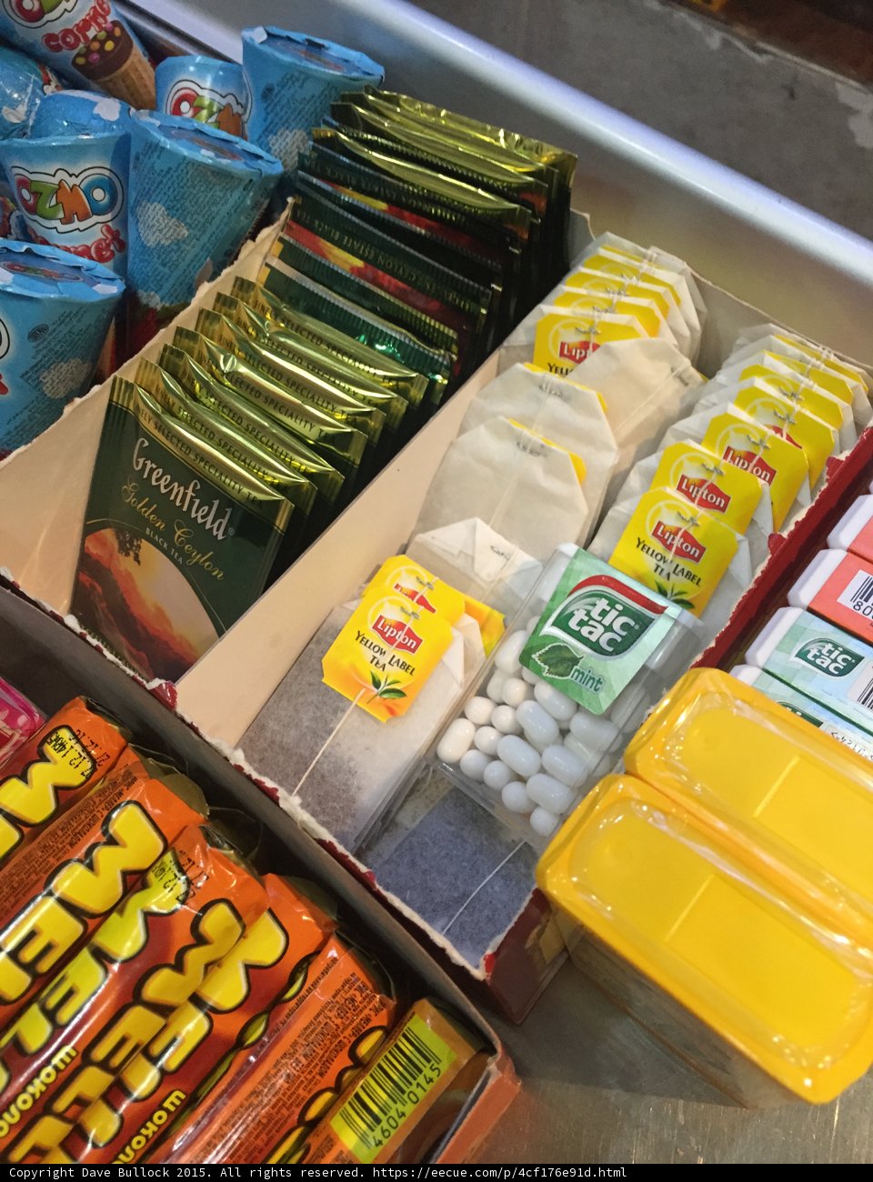 Georgian Convenience Store Display