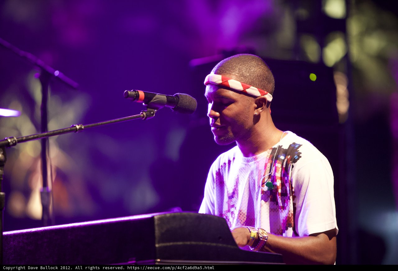 Frank Ocean Rocks Coachella Stage with Keyboard Performance