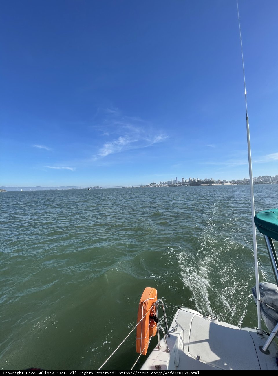 Sailboat Journey Across San Francisco Bay