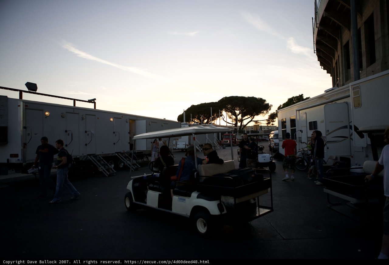 Golf Cart at the Trailer Park