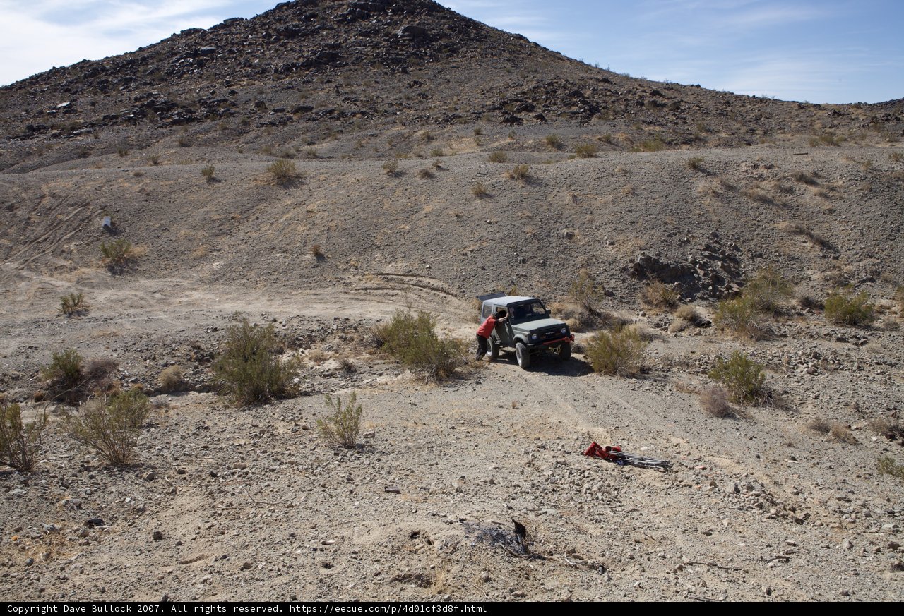 Off-Roading Adventure on a Gravel Road