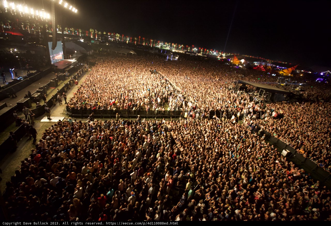 Coachella Crowd Rocks the Night Away