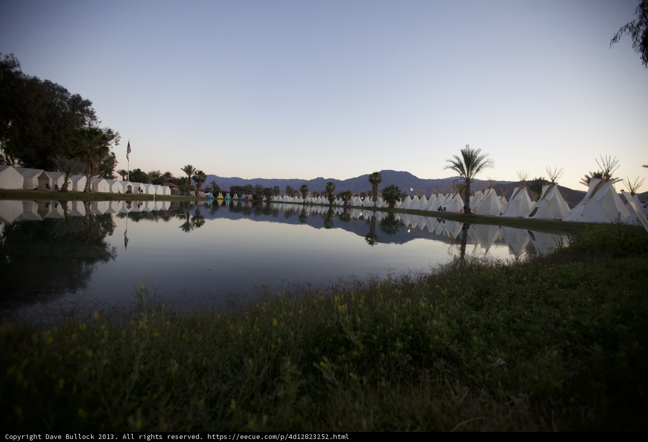 Camping by the Pond