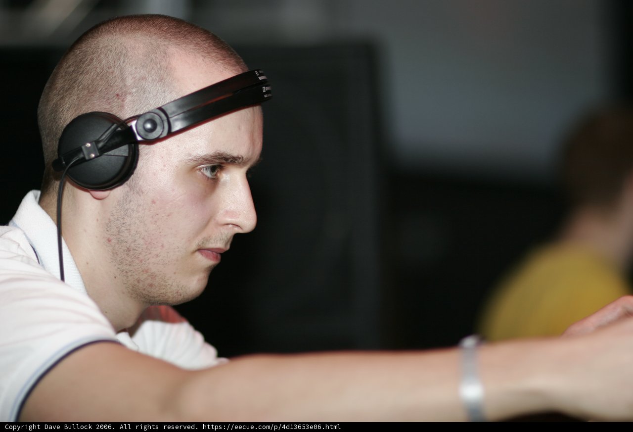 Party Vibes with Headphones