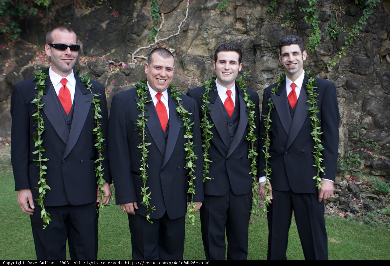 Formal Group Shot in Hawaii