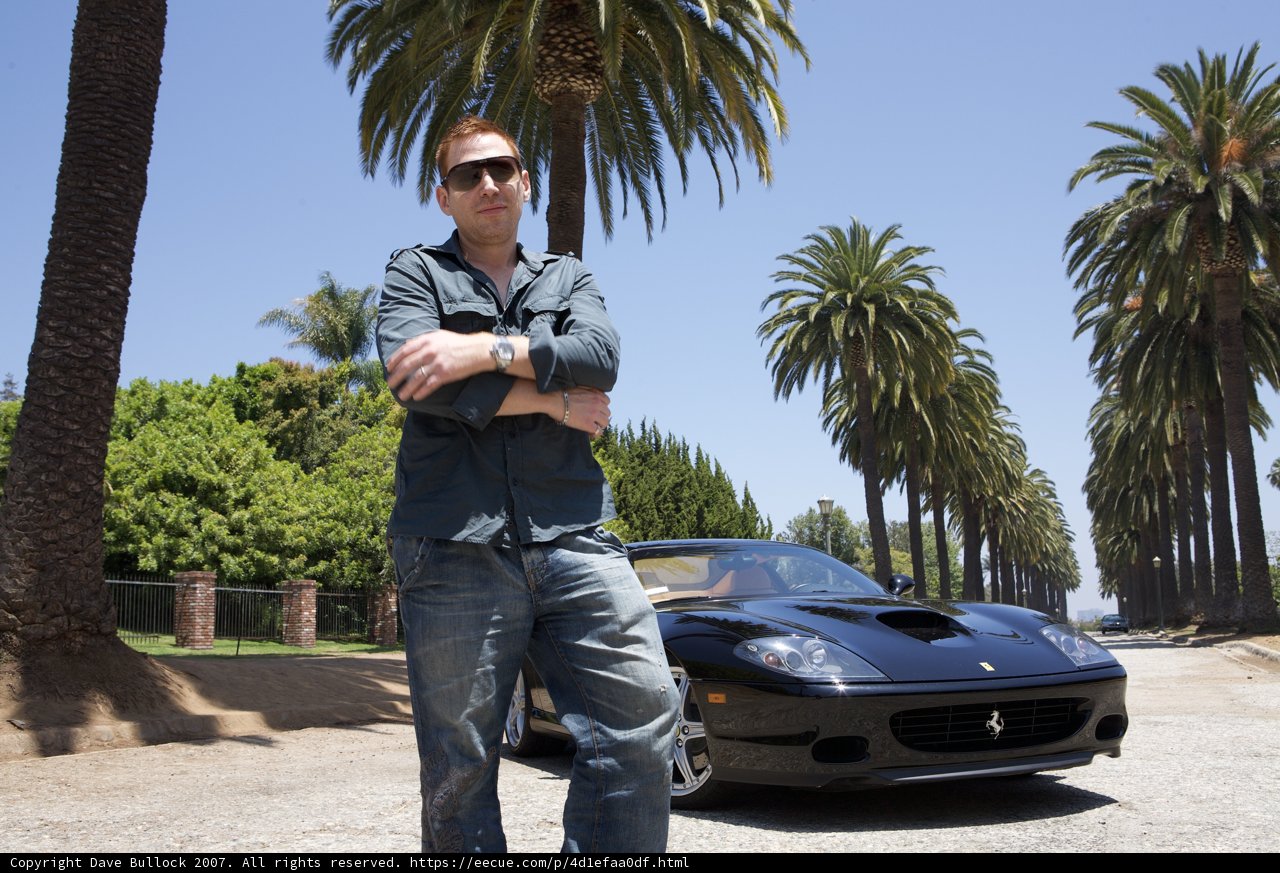 The Man and his Ferrari