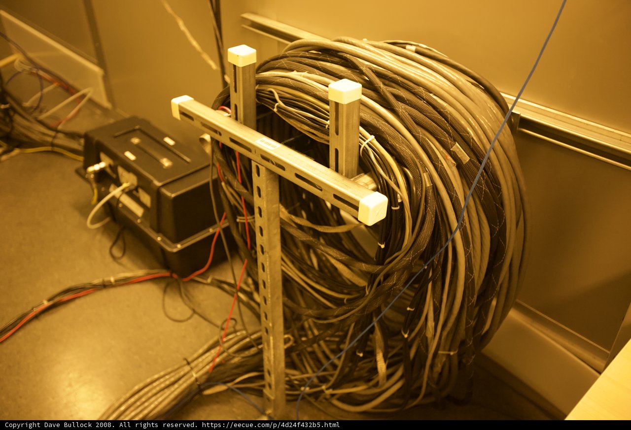 Tangled Wires in the UCLA Nanomachines Room