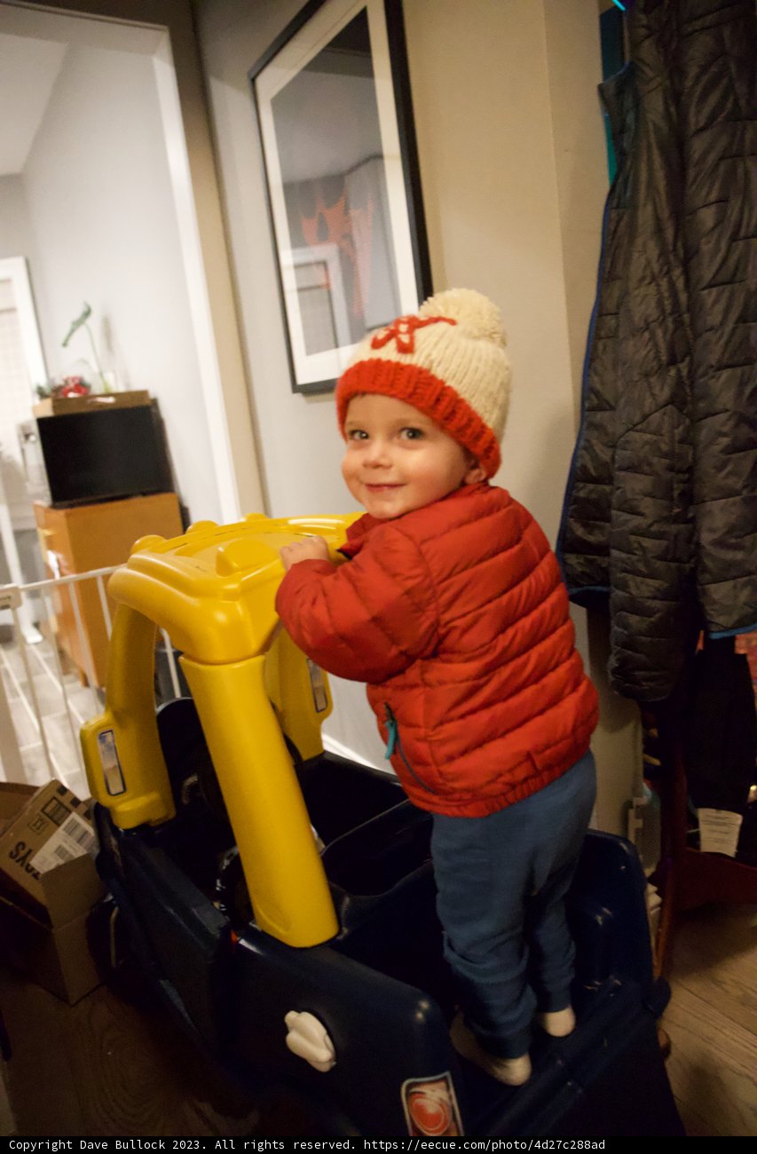 Wesley's First Joyride