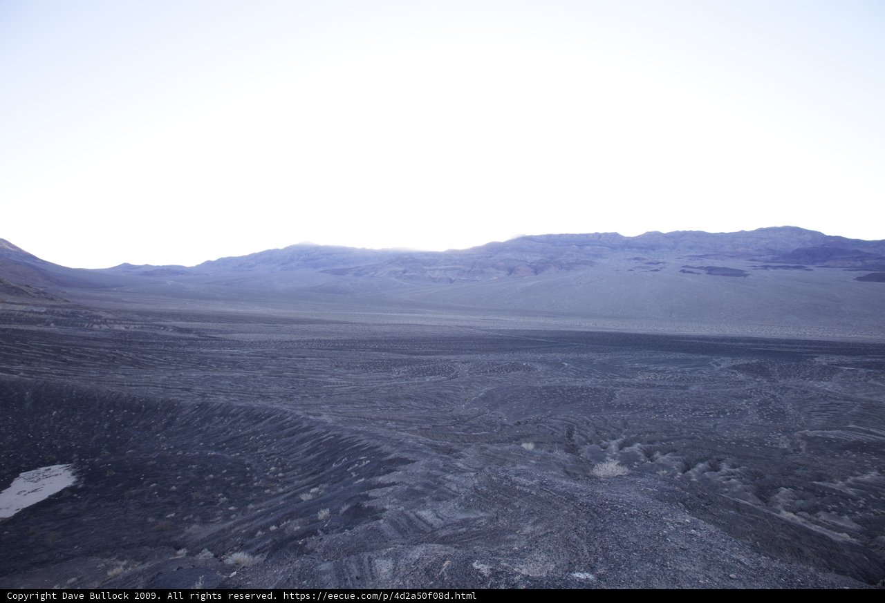 Majestic Mountains in the Death Valley