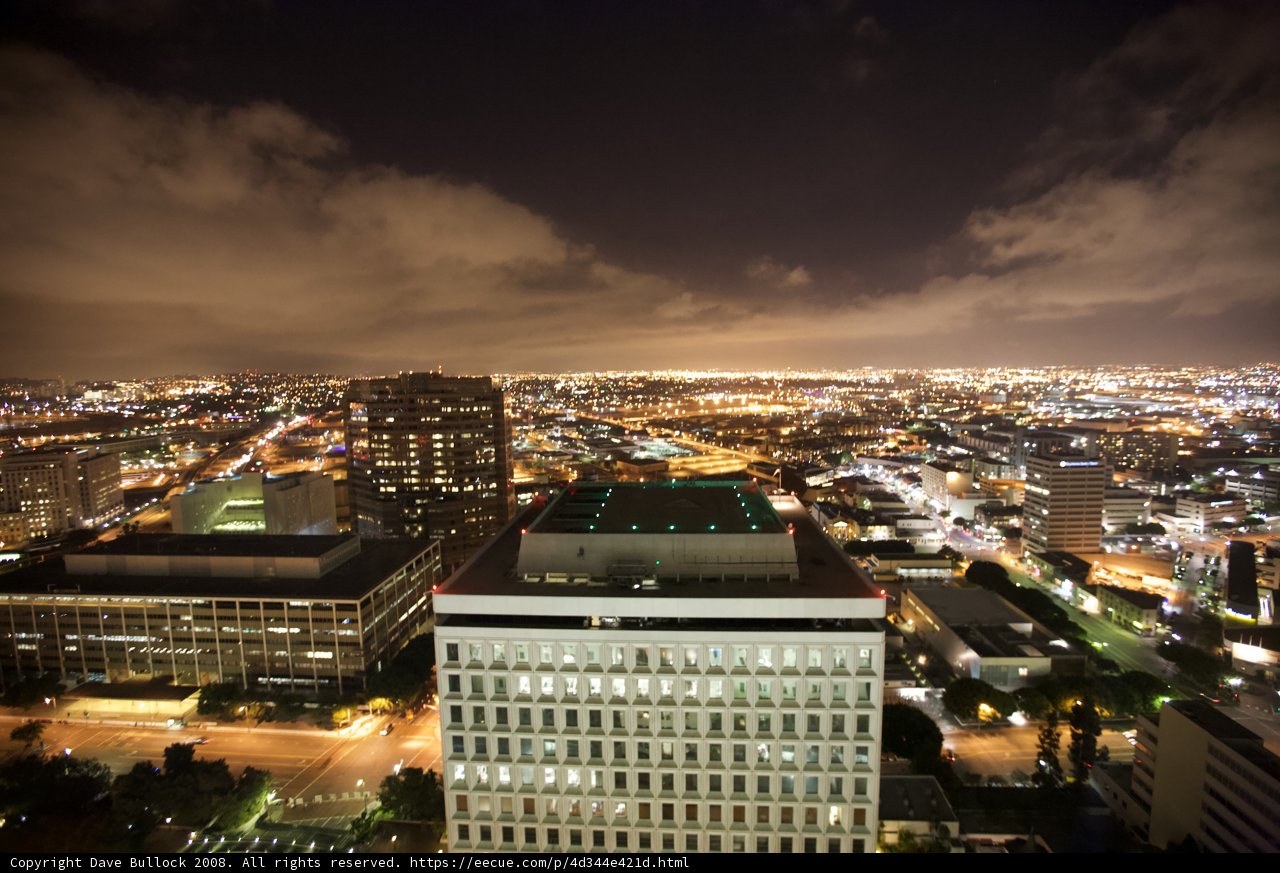 Illuminated Urban Metropolis