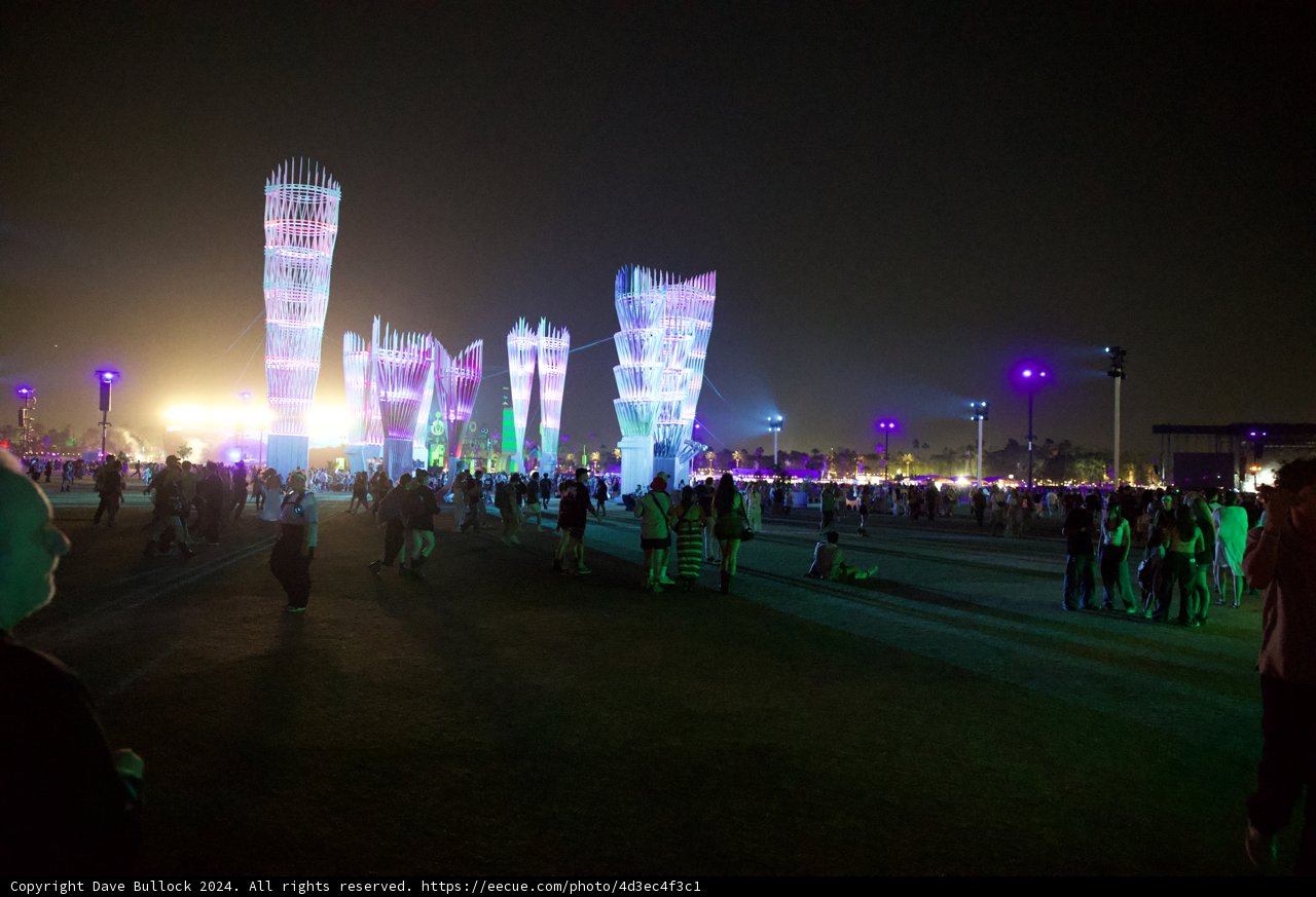 Neon Nights: Coachella 2024 - Week 2 Vibrance