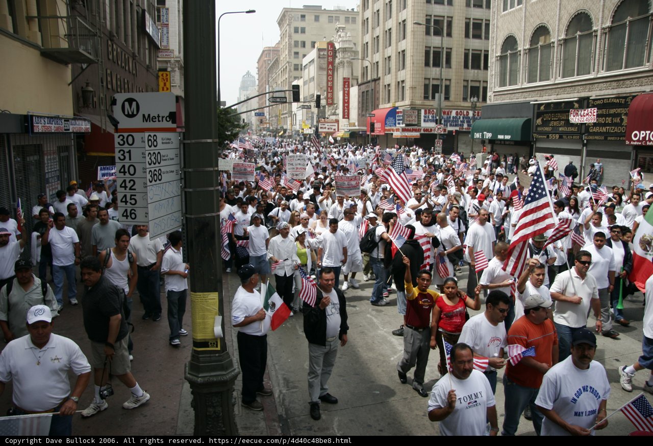 Patriotic Parade in the City