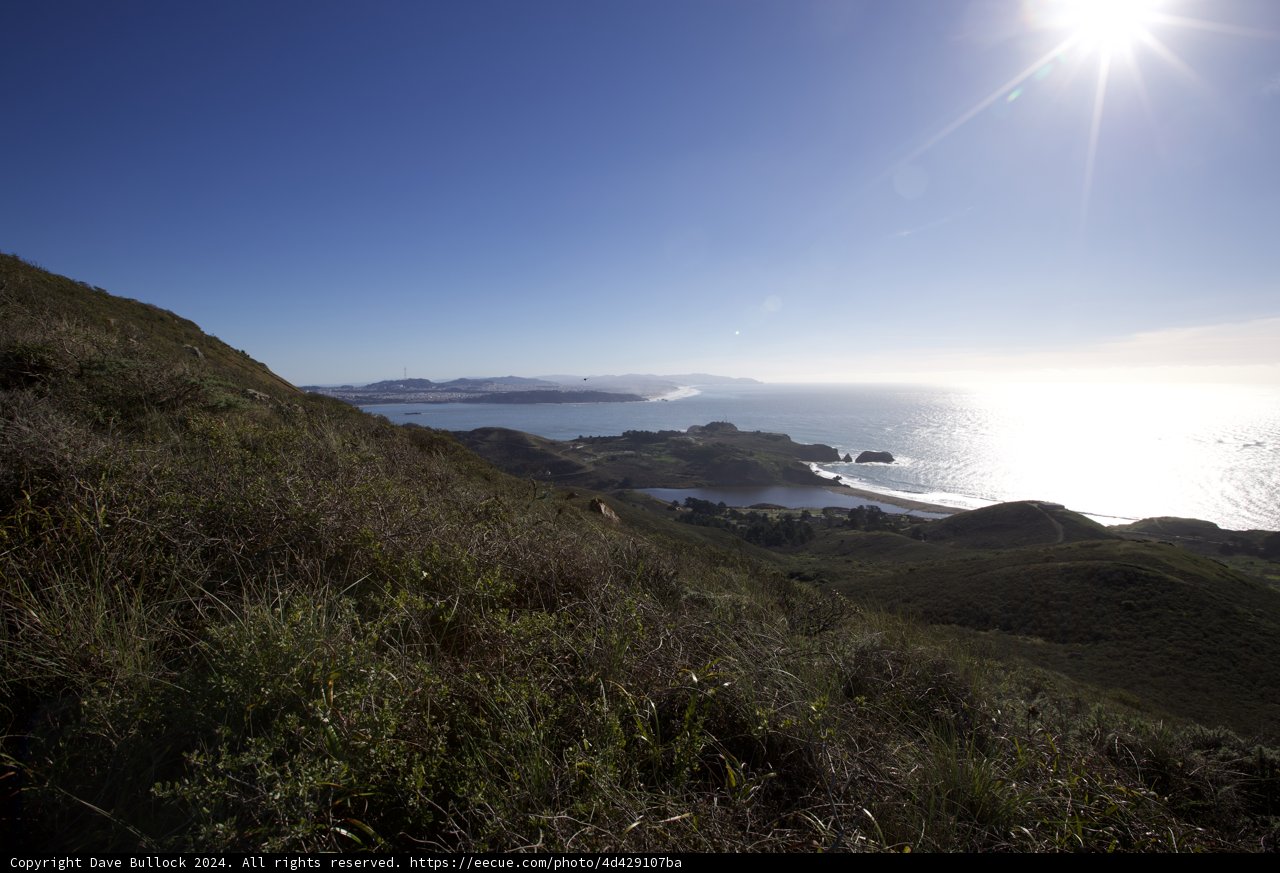 Ocean Resplendence from Hill 88 Summit, 2024
