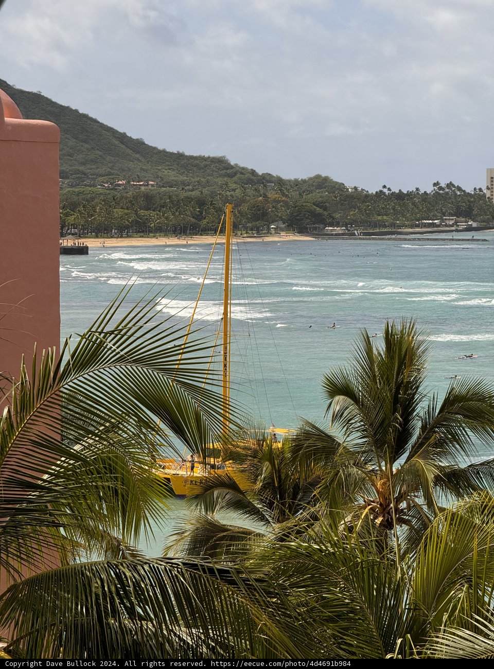 Tropical Paradise: Sailing at Waikiki