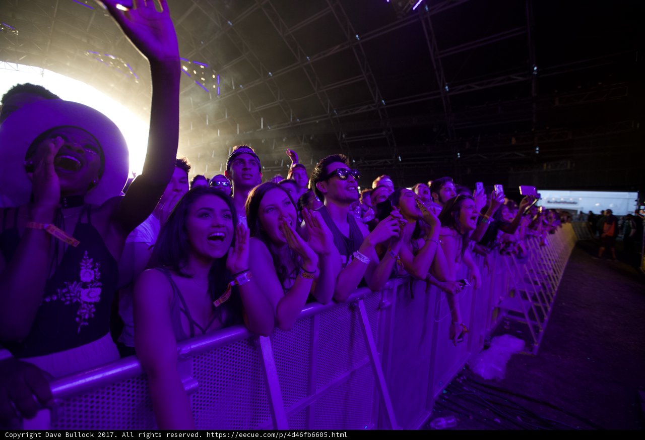 Coachella Crowd Goes Wild