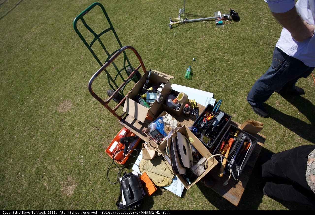 Tooling around on the grass