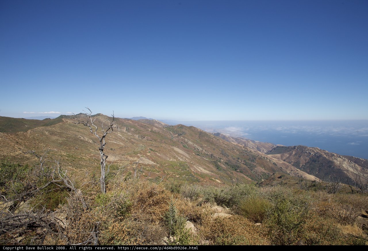Majestic View of Wilderness from Gaviota Peak