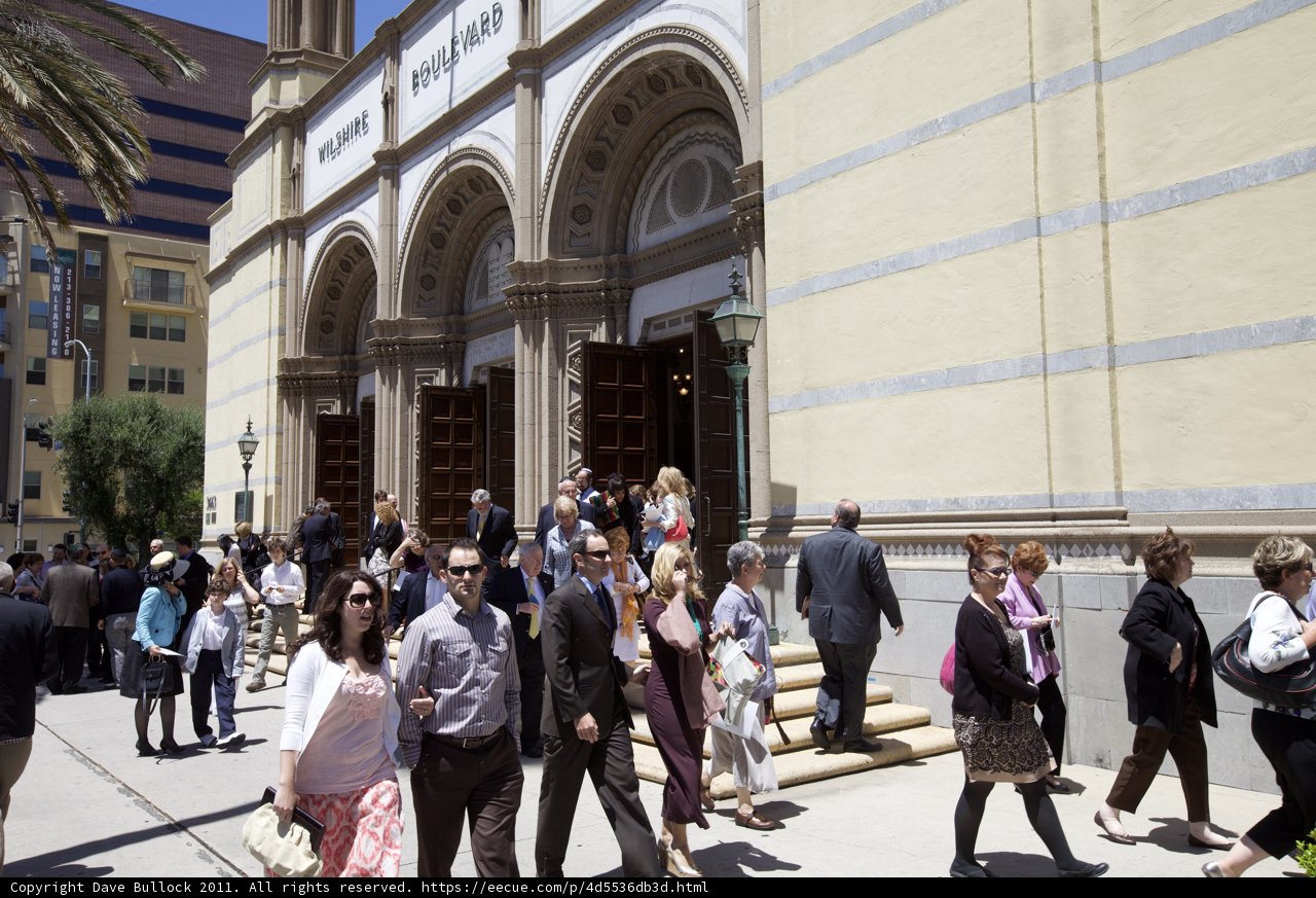Walking Out of the Church