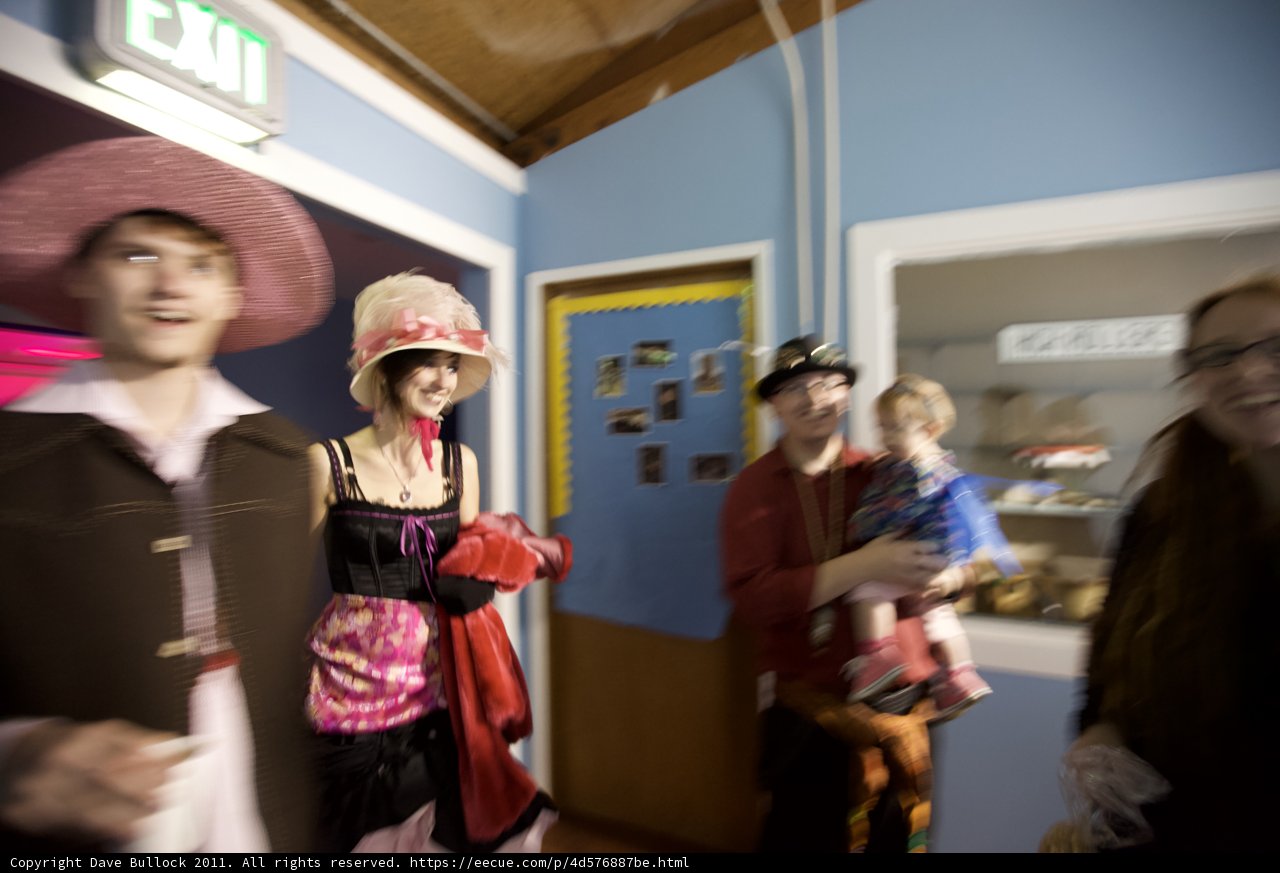 Costumed Group at Wickstrom Wedding