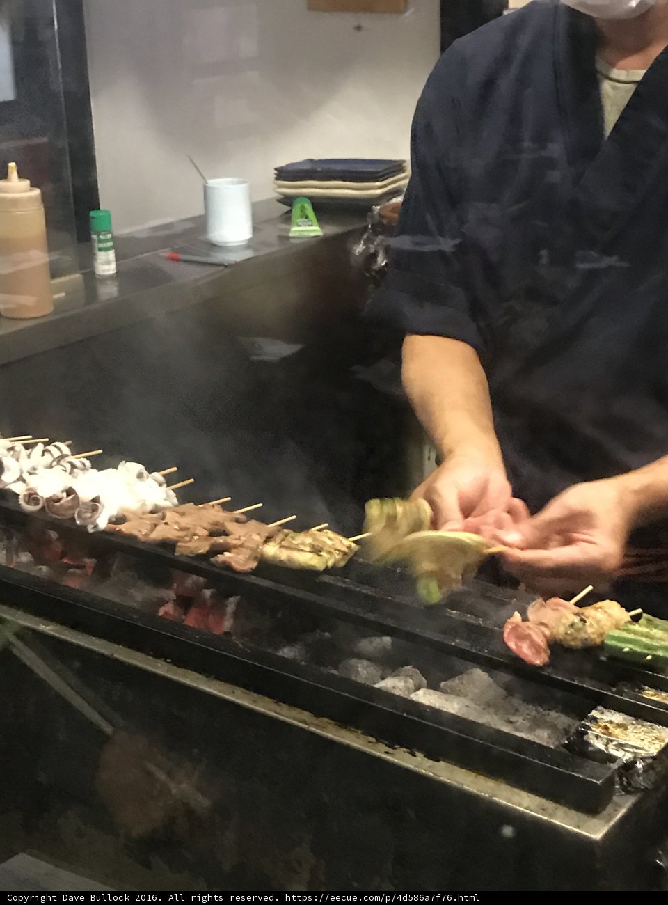 Grill Master at Work