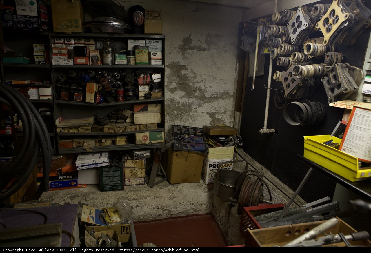 Cluttered Garage Chaos