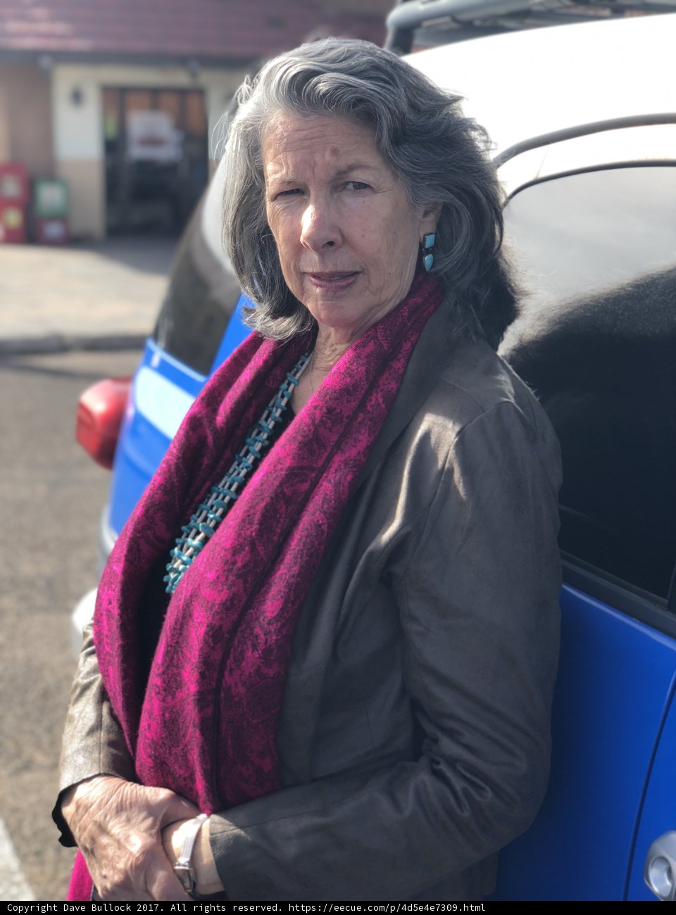 Lady in Purple