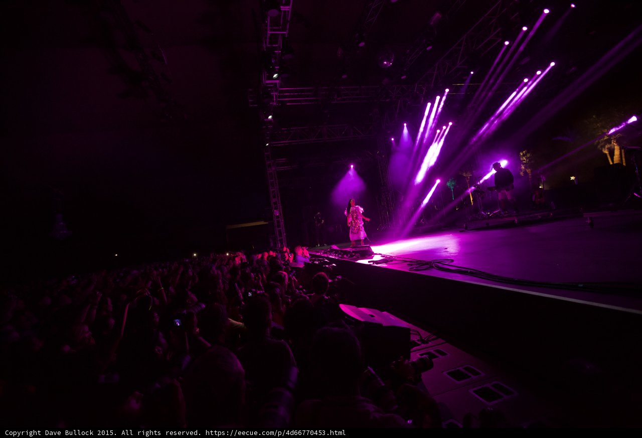 Purple Spotlight Performance