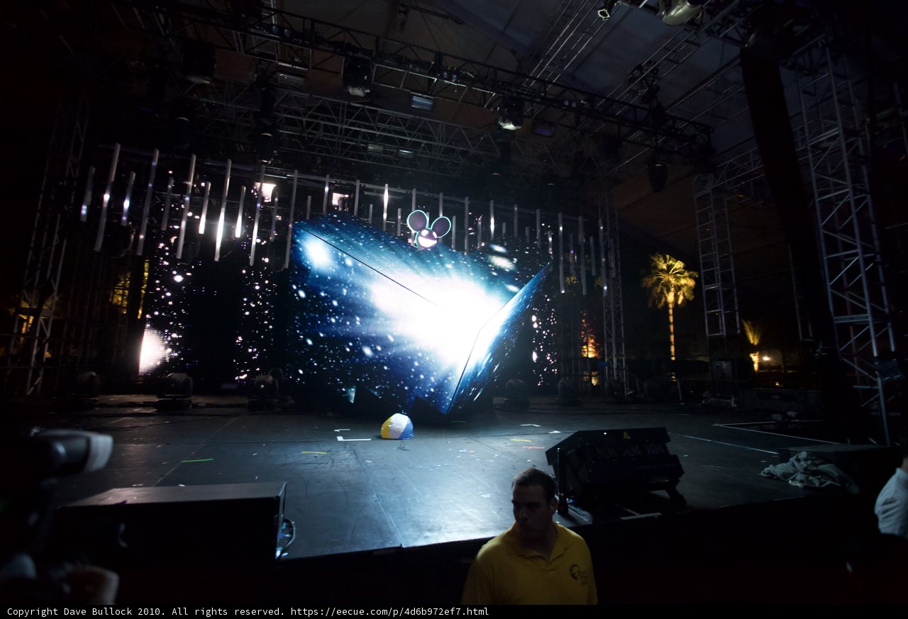 Electrifying Light Show at Coachella