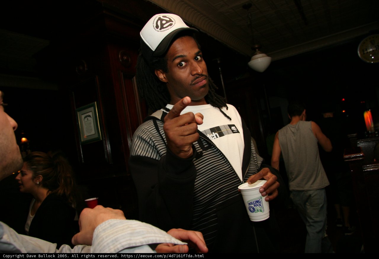 White Hat at the Pub