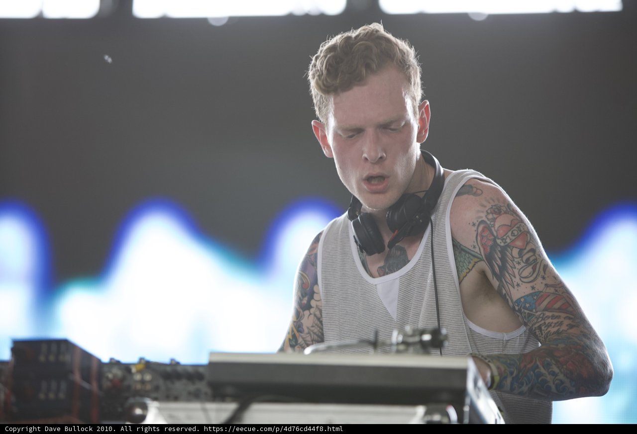 Inked Electro: Tattooed DJ at Coachella