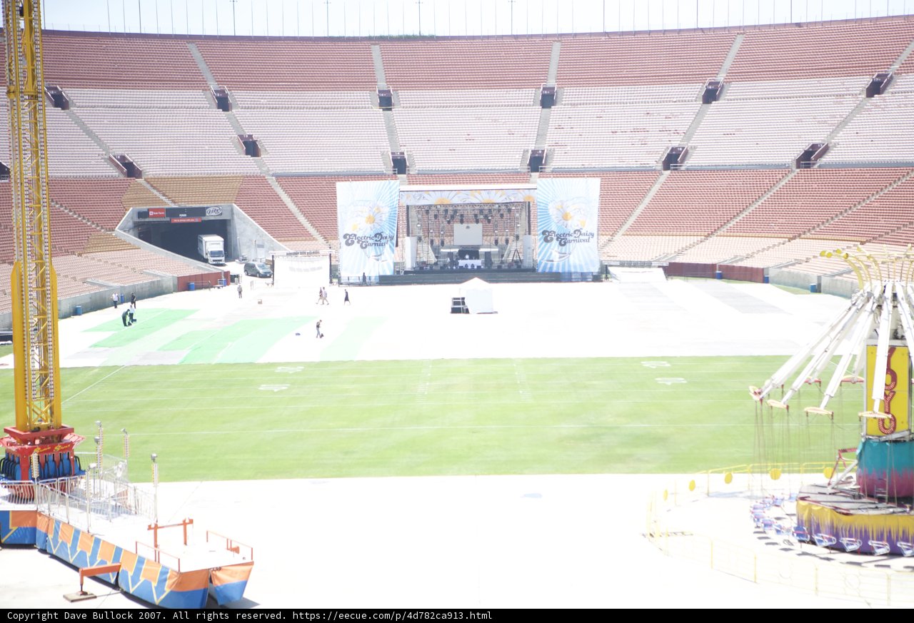 EDC Carnival Takes Over Huge Stadium