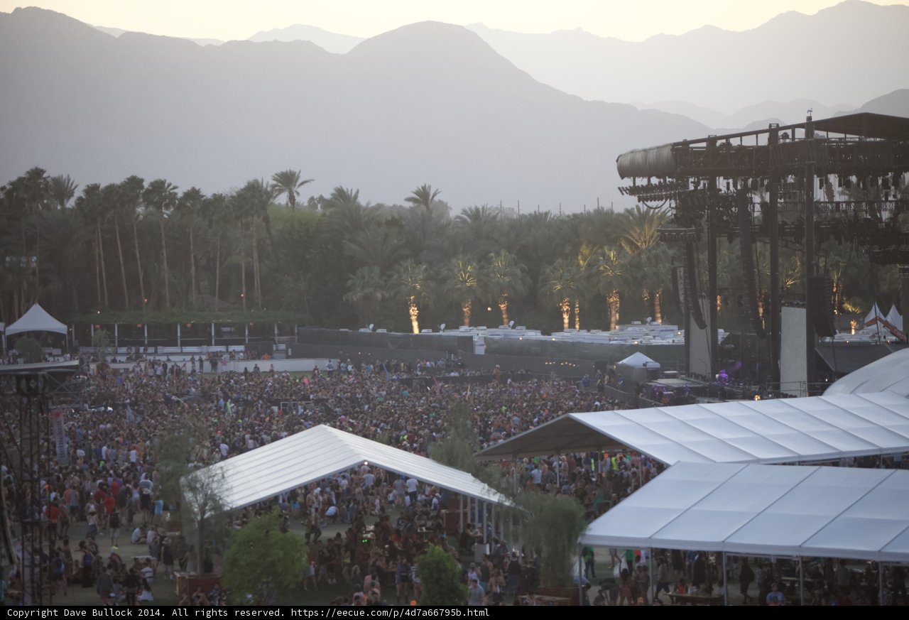 A Sea of People at Coachella's Concert