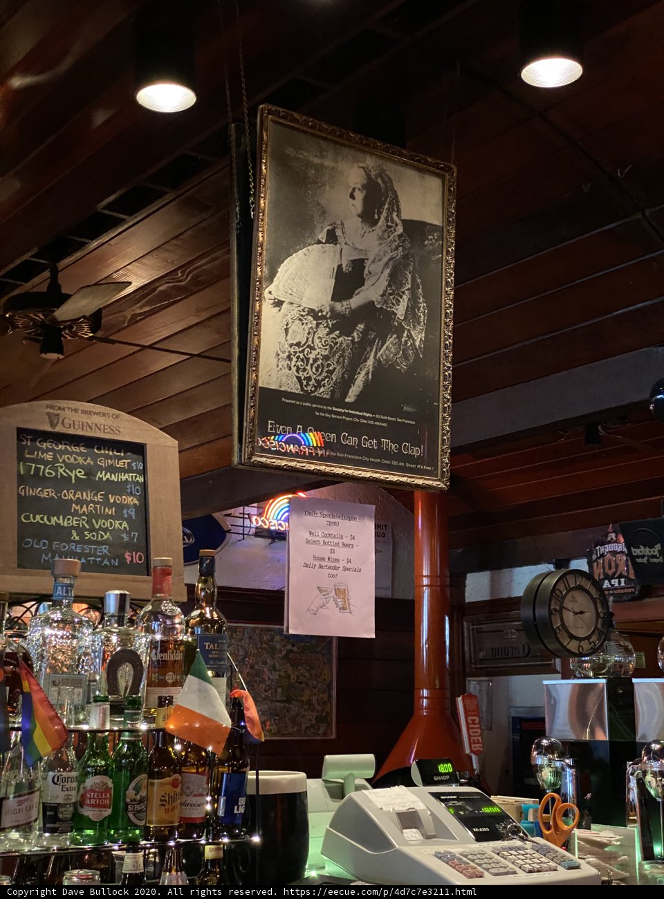 Peggy Mount's Pub Décor