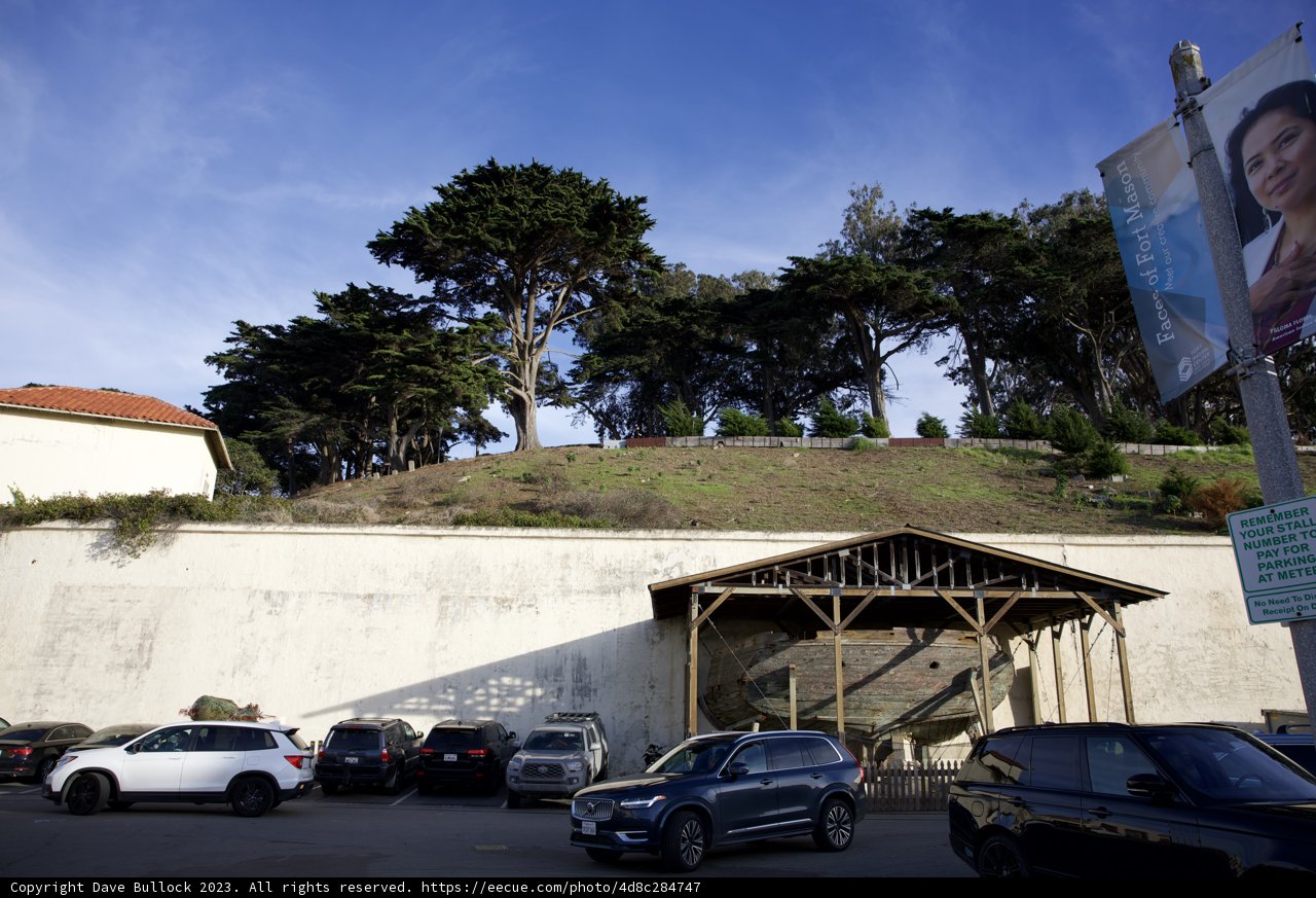 Urban Parking Lot at Fort Mason - 2023
