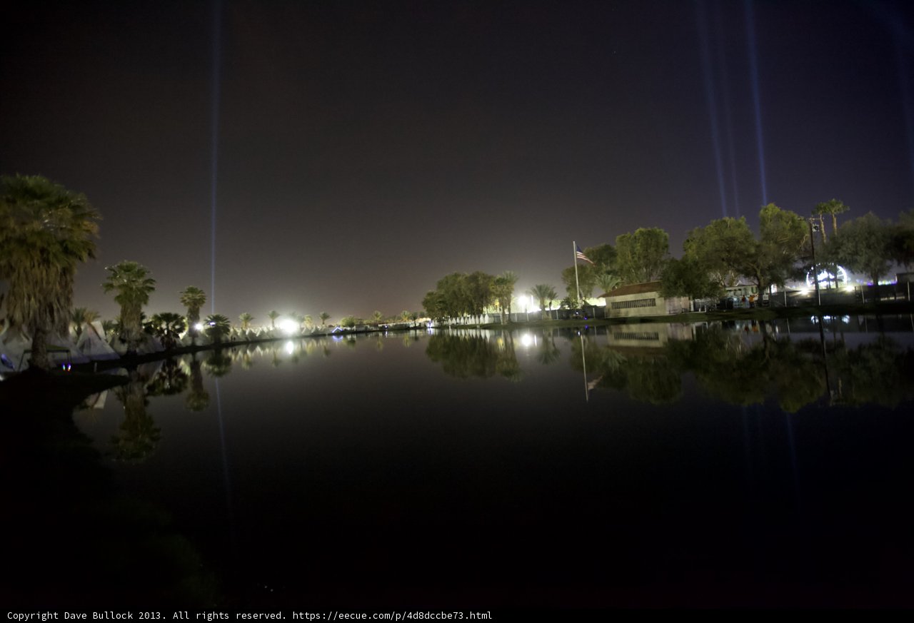 Nighttime Oasis