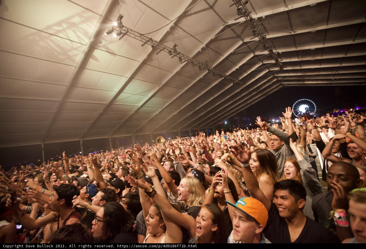 Urban Concert Crowd