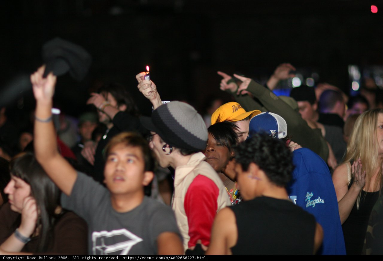 Nightlife Crowd Scene